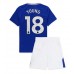 Everton Ashley Young #18 Hjemmedraktsett Barn 2024-25 Korte ermer (+ Korte bukser)